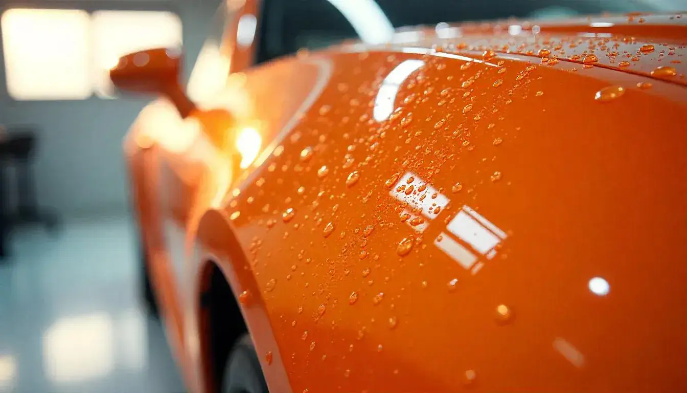 Entry level ceramic coating application