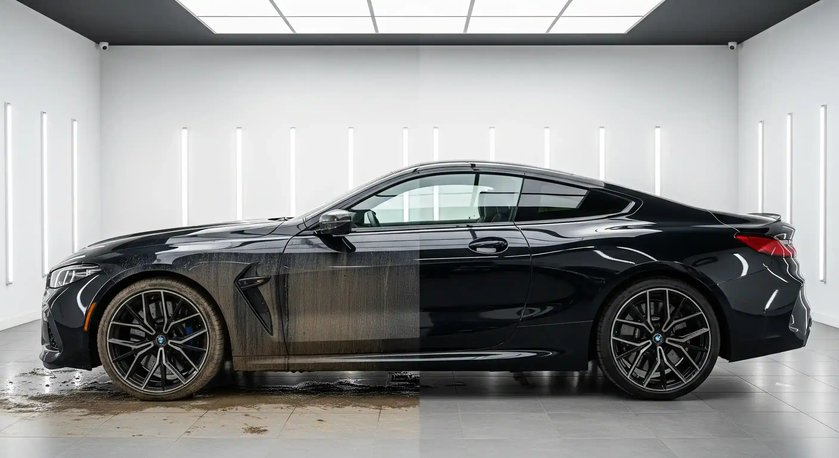 Professional auto detailing results